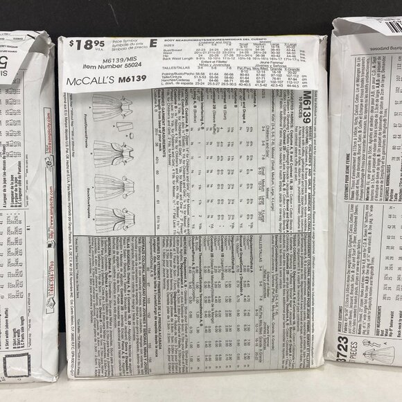 Adult Costume Sewing Patterns Lot of 3 - Picture 6 of 8